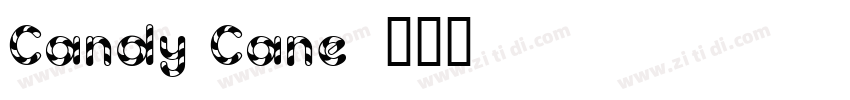 Candy Cane字体转换